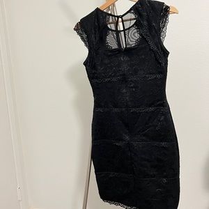 Bene black mini dress